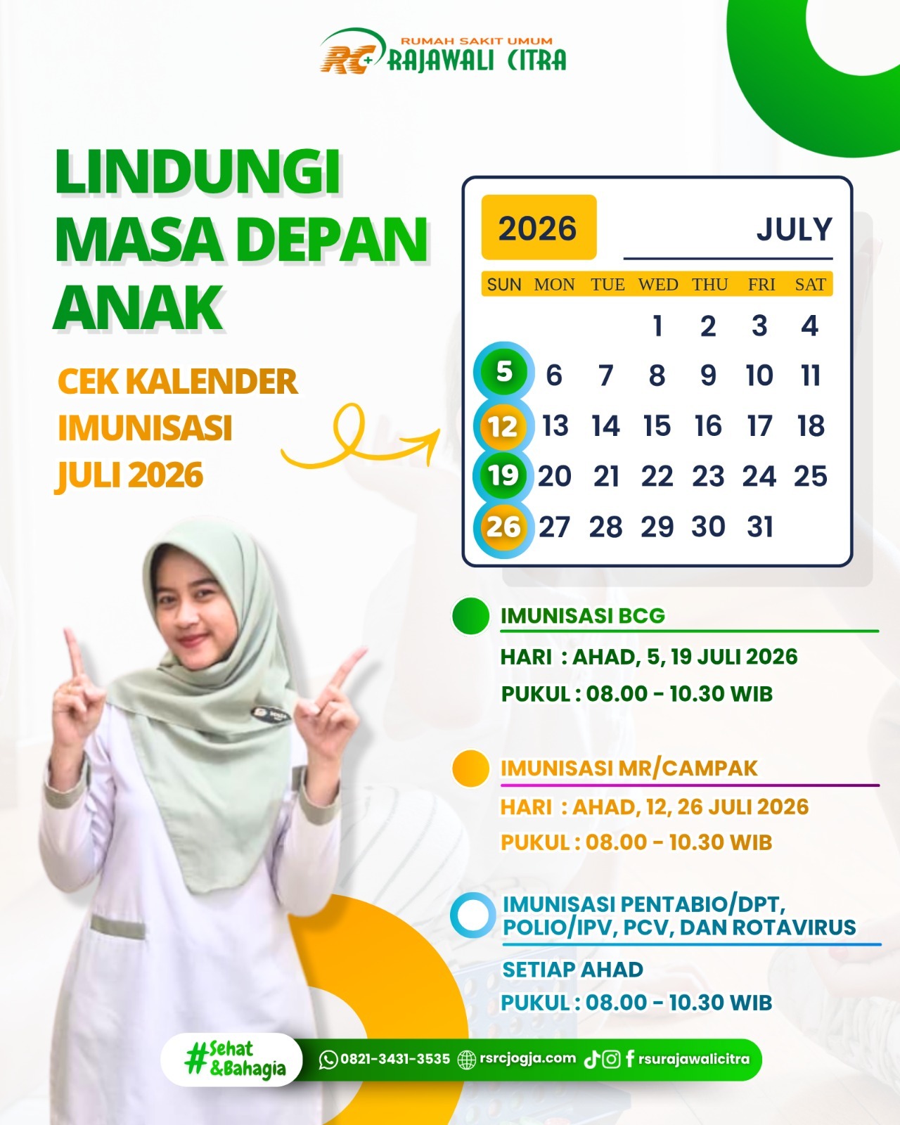 Jadwal Imunisasi